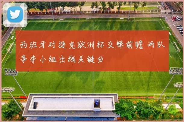 西班牙对捷克欧洲杯交锋前瞻 两队争夺小组出线关键分