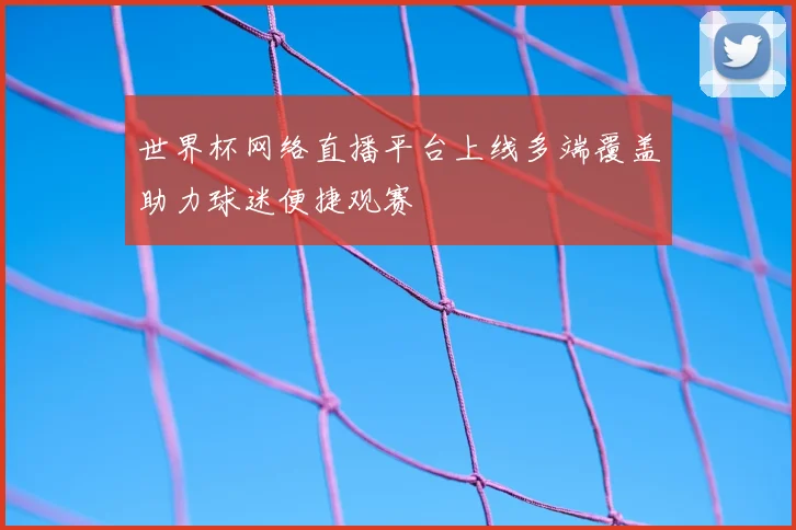 世界杯网络直播平台上线多端覆盖助力球迷便捷观赛
